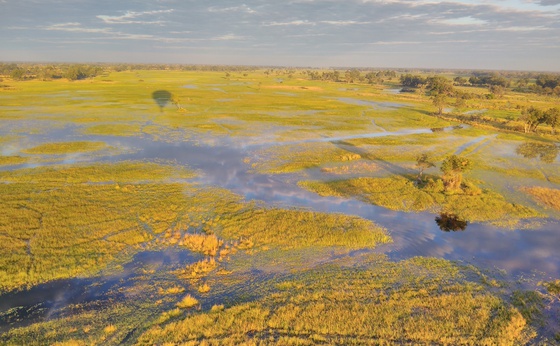 Balloon Safaris over the Okavango Delta (Botswana)